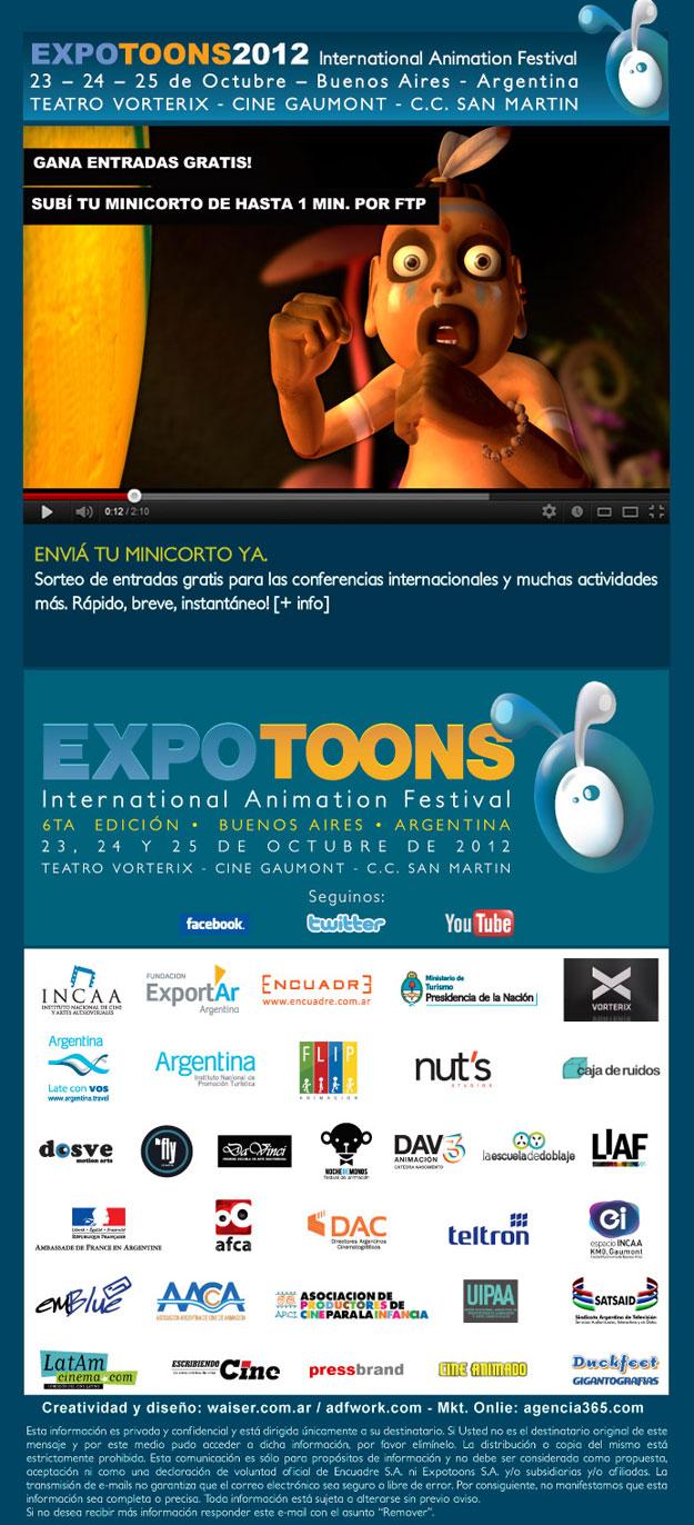 Gana entradas gratis para EXPOTOONS
