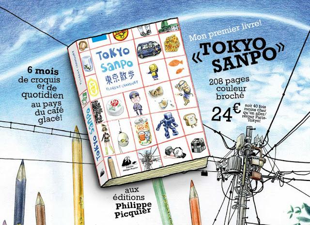 En octubre Sins Entido publica TOKYO SANPO de Florent Chavouet