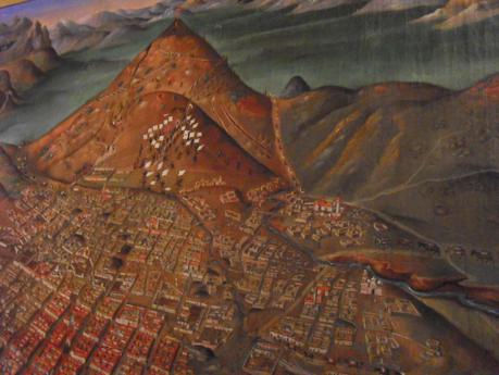 Descripción del Cerro Rico e Imperial Villa de Potosí 1758 (fragm)
