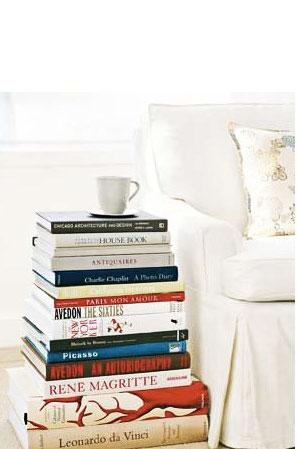 Decoración con libros