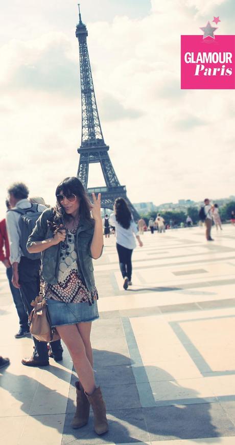 glamour parís: montmartre street style