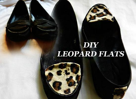 DIY | Leopard flats