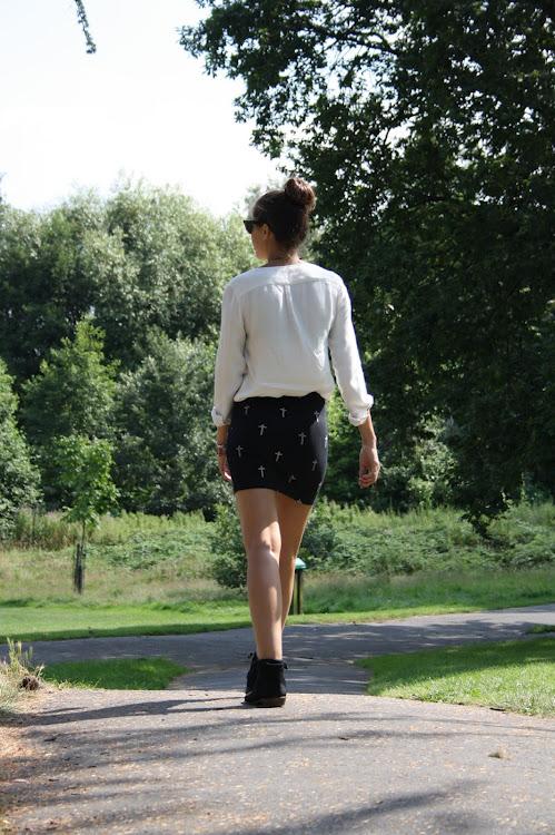 Cross skirt  #Londonday3
