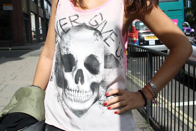 Skull shirt #Londonday1