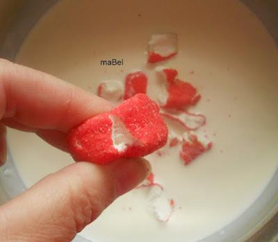 Frosting de chuches de fresas - Tagada - Primavera