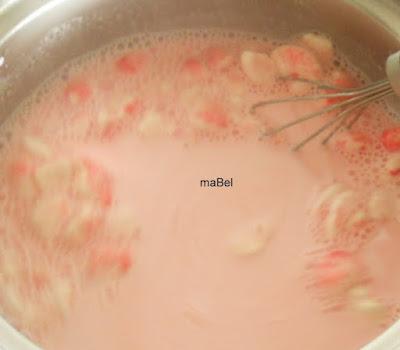 Frosting de chuches de fresas - Tagada - Primavera