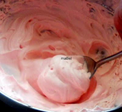 Frosting de chuches de fresas - Tagada - Primavera