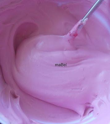 Frosting de chuches de fresas - Tagada - Primavera
