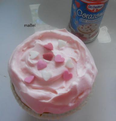 Frosting de chuches de fresas - Tagada - Primavera