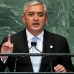 Otto Pérez Molina, presidente de Guatemala