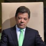 El presidente Santos