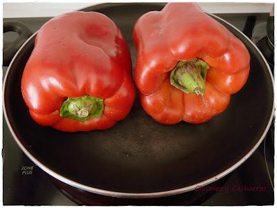 Como Asar Pimientos en Sartén