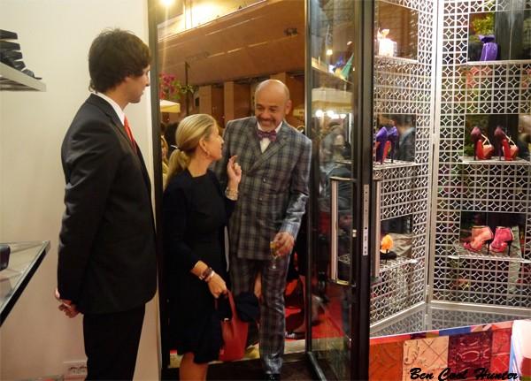 Christian Louboutin inaugura en Roma su primera boutique italiana