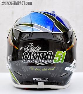 Aerografía sobre un Scorpion Exo Vx-20 Air