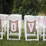 Southern-wedding-burlap-ceremony-details