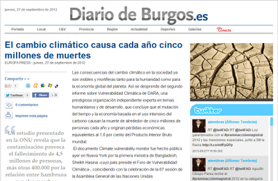 LOS EFECTOS DEL CAMBIO CLIMÁTICO