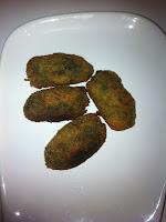 Croquetas de Espinacas.