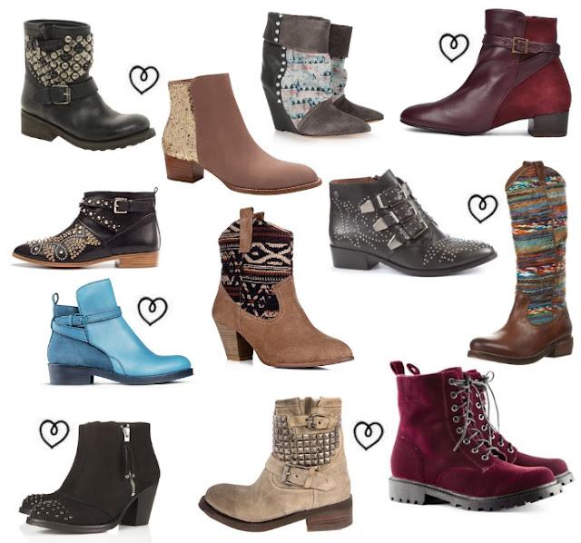 Básicos de la temporada: botas + collage