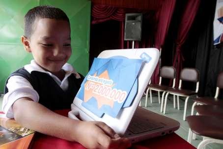 Canaimitas ya llegaron a 2 millones de niños