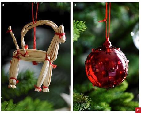 Navidad Ikea 2012: Todo el catálogo y más fotos. El árbol y su decoración