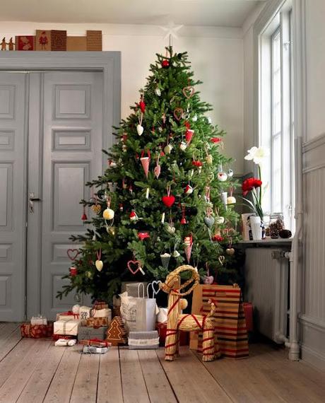 Navidad Ikea 2012: Todo el catálogo y más fotos. El árbol y su decoración