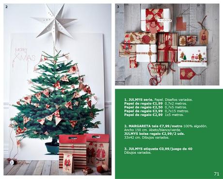 Navidad Ikea 2012: Todo el catálogo y más fotos. El árbol y su decoración