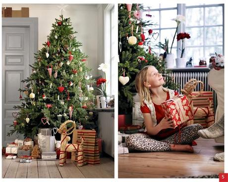 Navidad Ikea 2012: Todo el catálogo y más fotos. El árbol y su decoración