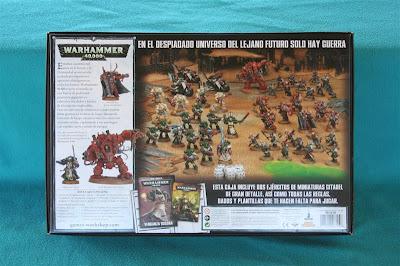 El contenido de la caja de Warhammer 40000: Venganza Oscura - Paperblog