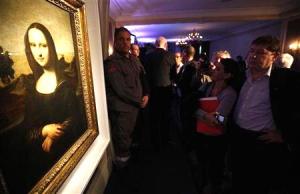 La «Mona Lisa original», presentada en Ginebra
