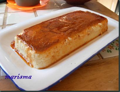 Flan con requesón