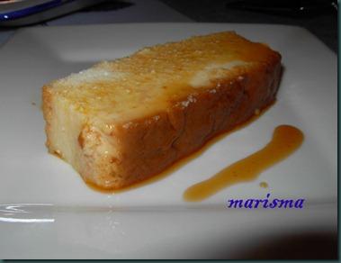 Flan con requesón