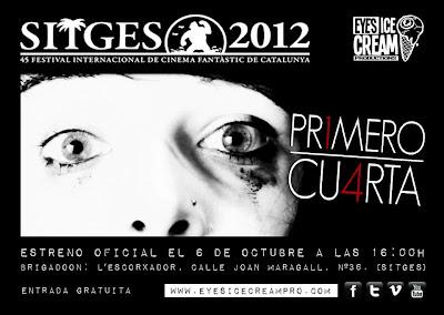 El cortometraje Primero Cuarta se estrena en el Festival de Sitges 2012