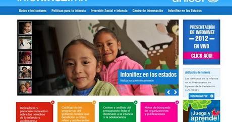 México: Unicef brinda mayor acceso a información vía web