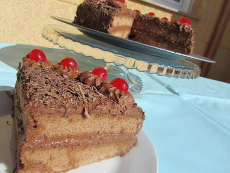 Tarta preludio de chocolate