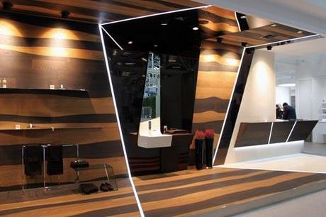 Arquitectura efímera: Stand de Spirit II en Cersaie, Bolonia