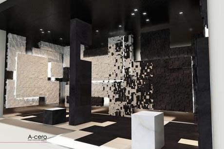 Arquitectura efímera: Stand de Spirit II en Cersaie, Bolonia