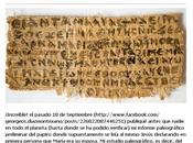 Alberto Camplani, experto coptología Santa Sede confirma informe paleográfico sobre falso papiro Jesús casado