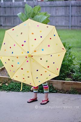 Cambia la imagen de un paraguas