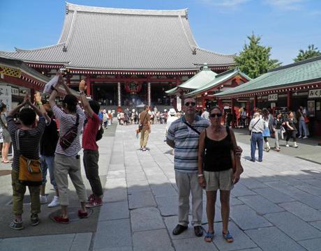 Mis padres en Japón