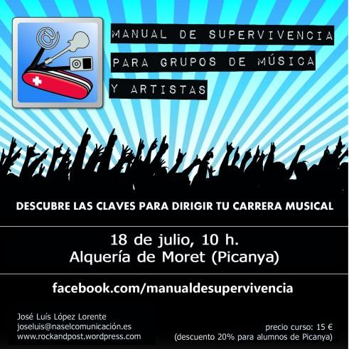 Jornada de marketing y promoción musical en Picaña, 18 de julio.