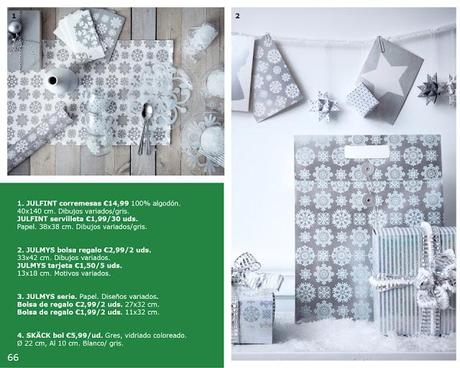Navidad Ikea 2012. Todo el Catálogo y más fotos. Envolver regalos