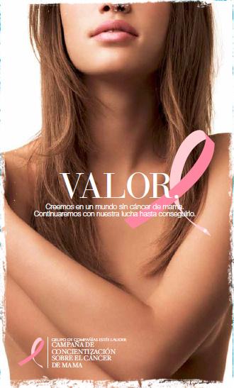 Campaña Estée Lauder de concienciación sobre el cáncer de mama