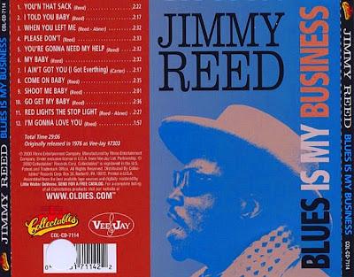 JIMMY REED  - BLUES IS MY BUSINESS  (1976)