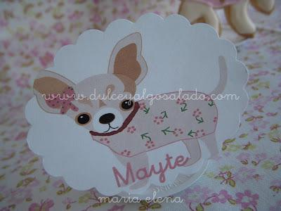 Galletas decoradas para Mayte