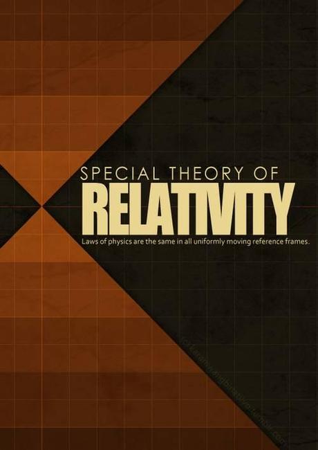 teoria relatividad especial Posters de teorías científicas