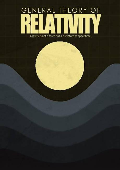 teoria relatividad general Posters de teorías científicas