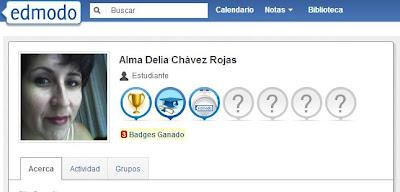 Medallas en Edmodo