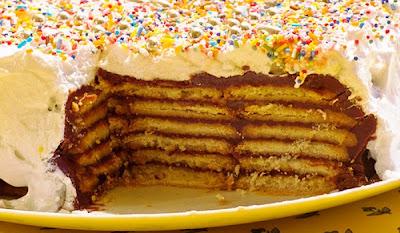 Cómo hacer tarta de flan y galletas