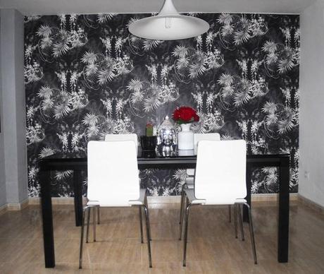 Mi pared favorita'12: 'Palmeras en blanco y negro