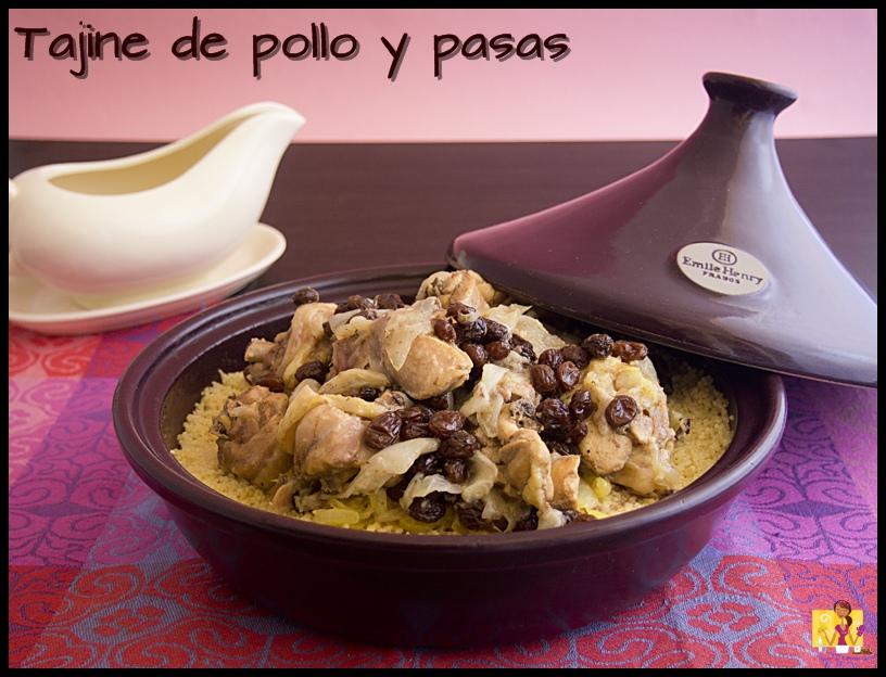 TAJINE DE POLLO Y PASAS